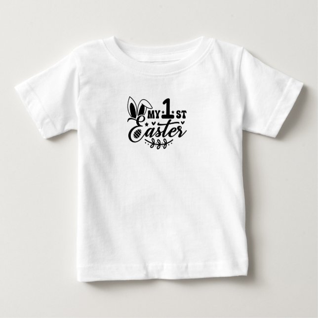 Baby My First Påsk T-Shirt (Framsida)