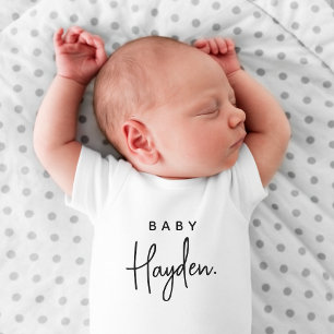 Baby Namn Baby Shower Newborn Arrival Gift T Shirt