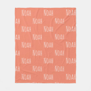 BABY NAMN Blanket Fleecefilt