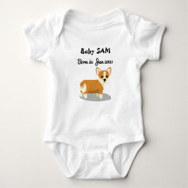 Baby namn Corgi T Shirt