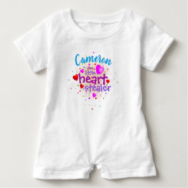 (Baby Namn) Little Heart Stealer T Shirt