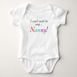 Baby Nanny Roligt Infant Shirt Tröja