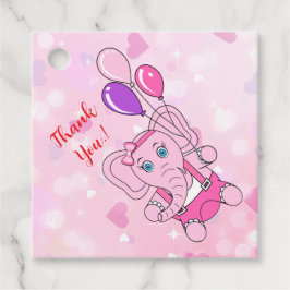 Baby Nelly Födelsedagsfest Gåvor Etiketter