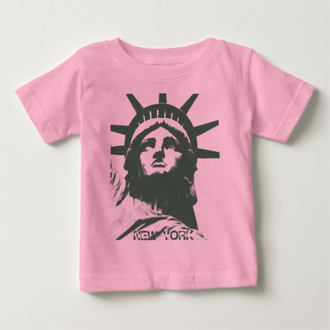 Baby New York Shirt Frihetsgudinnan Shirt T-shirt (Framsida)