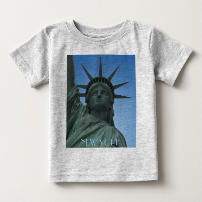 Baby New York Shirt Frihetsgudinnan Shirt Tee (Framsida)