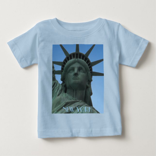 Baby New York Shirt Frihetsgudinnan Shirt Tee Shirt (Framsida)