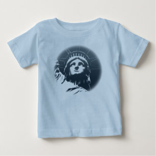 Baby New York Shirt NYC Frihetsgudinnan Souvenir T-shirt