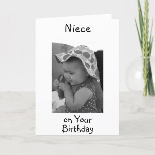 **BABY NIECE:S BIRTHDAY**-KORT KORT