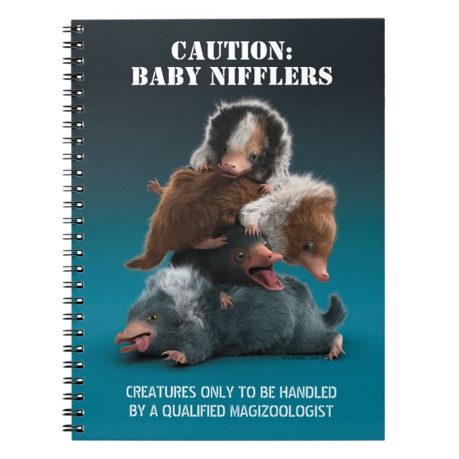 Baby NIFFLER™-pil Anteckningsbok (Framsidan)