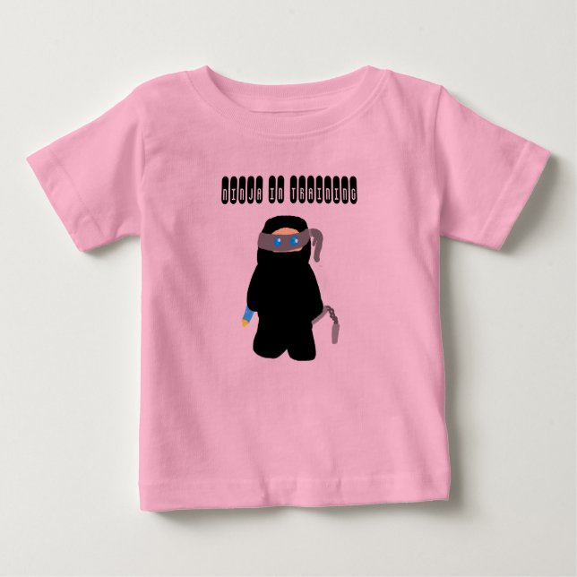 Baby Ninja-In-Training T-Shirt (Framsida)