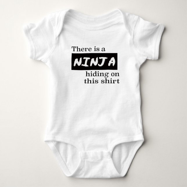 Baby Ninja Infant Creeper Tröja (Framsida)