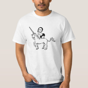 Baby Obama på unicornutslagsplats Tee Shirt