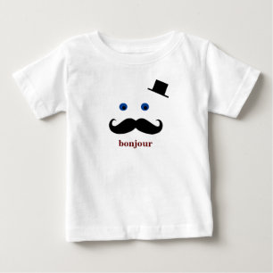 Baby- och barnt-shirts - Bonjour djupröd T Shirt