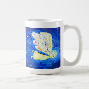 Baby och Guardian Angel Art Painting Mugg