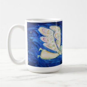 Baby och Guardian Angel Art Painting Mugg