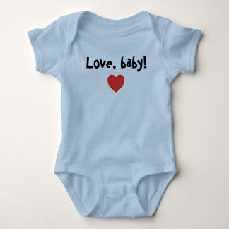 Baby och Kids: Kärlek, baby! Creeper-boys Tee Shirt