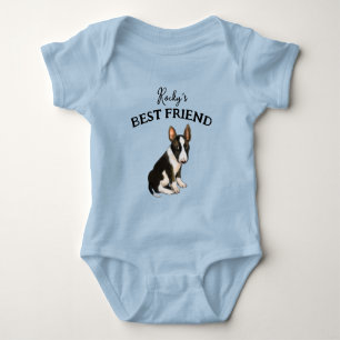 Baby och lurviga kompis, bästa vänner t shirt