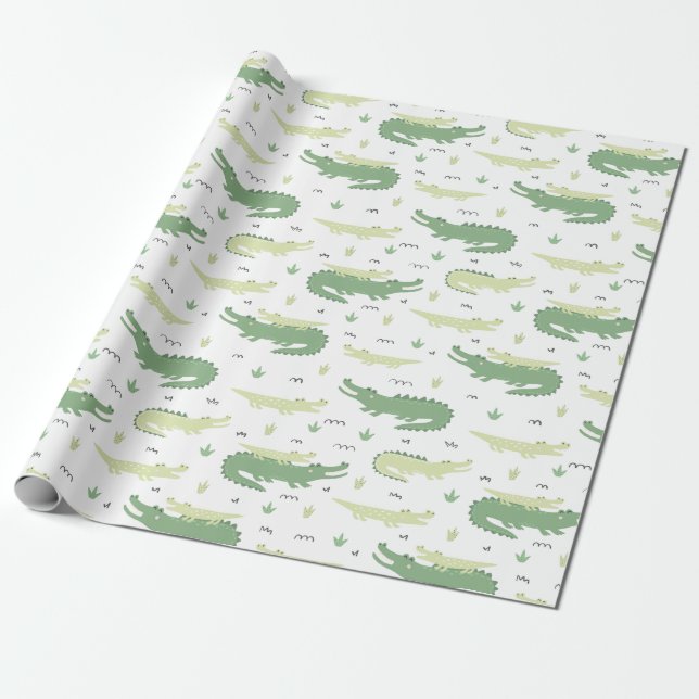 Baby och Mamma Gators Presentpapper (Utrullad)