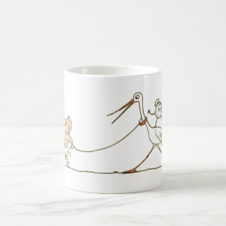 Baby och Stork Kaffemugg