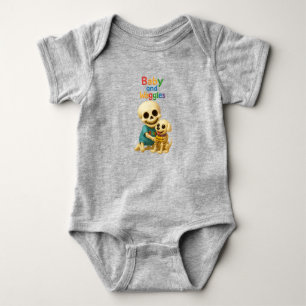 Baby och Waggles - The Boneheads T Shirt