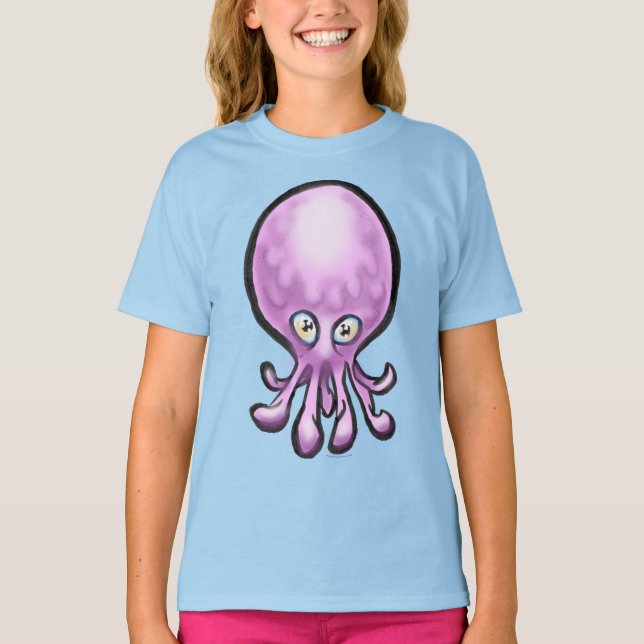Baby Octopus T-Shirt (Framsida)