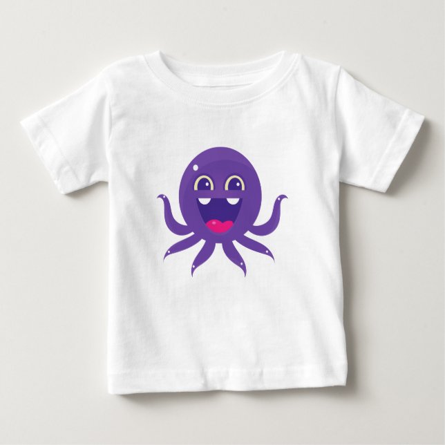 baby octupis t shirt (Framsida)