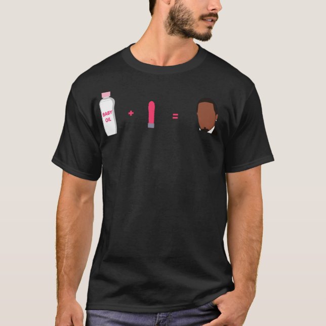 Baby Oil Funny Do-DY Meme T Shirt (Framsida)