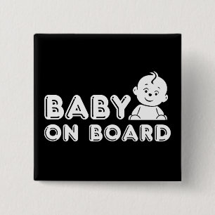 Baby om gravid ombord knapp