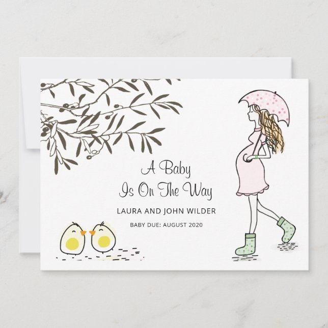 Baby om hur man förväntar sig att Mamma skall bli  Meddelande (Framsida)