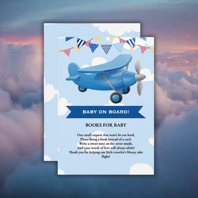 Baby ombord! Babyskor för flygplan Tilläggskort (Skapare uppladdad)
