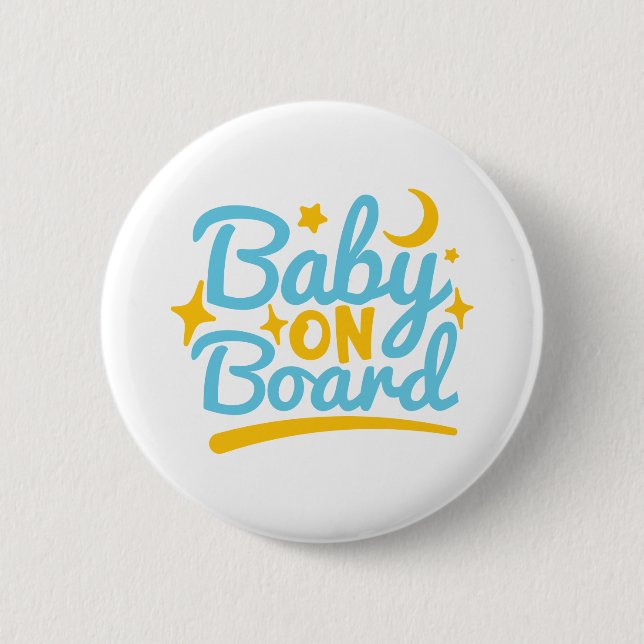 Baby ombord knapp (Framsida)