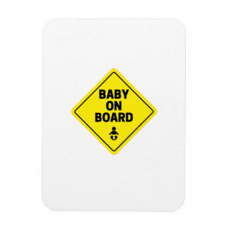 Baby ombord magnet