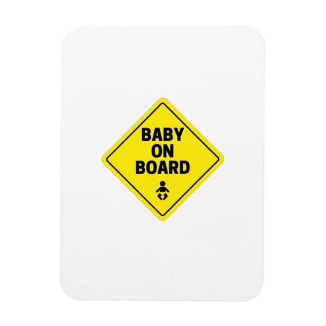 Baby ombord magnet (Vertikal)