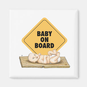 Baby ombord magnet