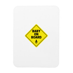 Baby ombord magnet