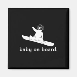 Baby ombord magnet