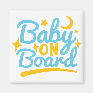 Baby ombord magnet
