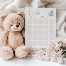 Baby ombord på babyvisningsprogrammet Bingo Game