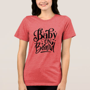 Baby ombord på Expectant Mor T Shirt