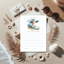 Baby ombord på kustbabyskor rådkort