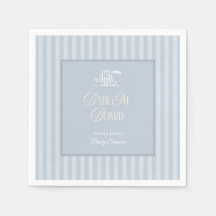 Baby ombord strand baby shower