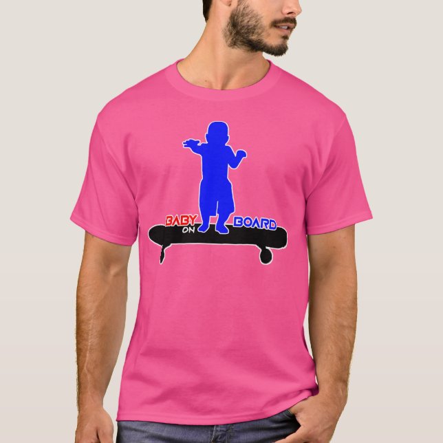 Baby ombord t shirt (Framsida)