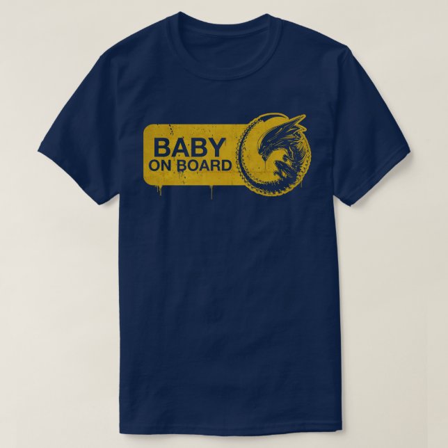 Baby ombord t shirt (Design framsida)