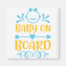 Baby On Board Magnet