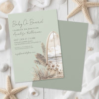 Baby On Board Sommar Strand Baby Shower