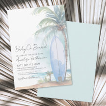 Baby On Board Sommar Strand Baby Shower