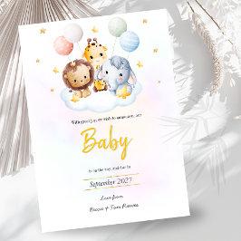 Baby on the Way Announcement Inbjudningar