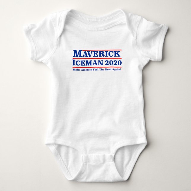 Baby One Biet Maverick Iceman 2020 Val T Shirt (Framsida)