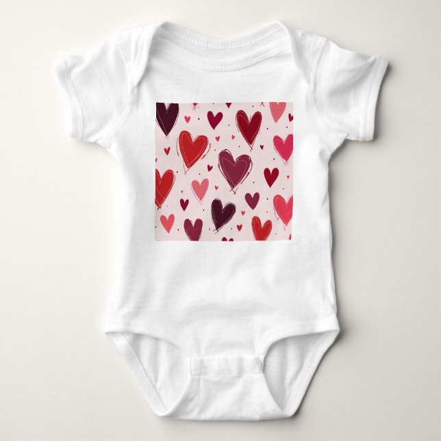 Baby One-Delar (BoldLove) T Shirt (Framsida)