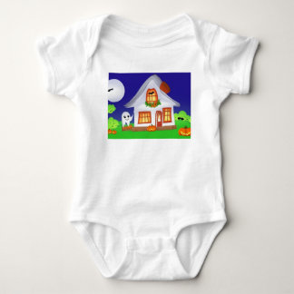 Baby One Piece med Halloween-bild T Shirt